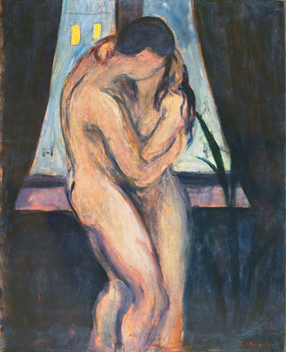 The Kiss by Edvard Munch